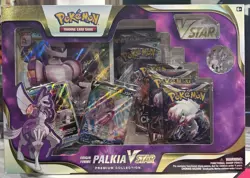 Pokemon TCG: Palkia V Star Premium Collection (5 SWSH Packs) - Factory Sealed - Image 1
