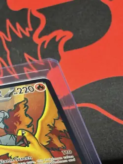 Pokemon TCG Sv:Destined Rivals Team Rockets Moltres EX 208/182 Stamped -English - Image 2