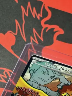 Pokemon TCG Sv:Destined Rivals Team Rockets Moltres EX 208/182 Stamped -English - Image 3