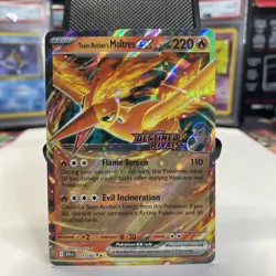 Pokemon TCG Team Rockets Moltres EX Destined Rivals 031/182 Stamped UPC Promo - Image 2