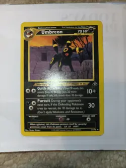 2001 Pokemon Neo Discovery Umbreon #32/75 - Image 1