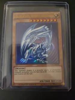 Blue-Eyes White Dragon & Dark Magician CT13 2016 Yugioh Limited Edition Ultra NM - Image 4