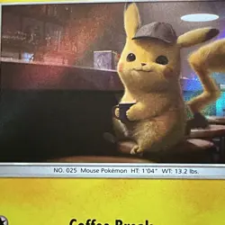 NM Mint Detective Pikachu Promos Pokemon Card SM190 Holo Promo - Image 3