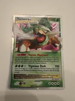 Pokemon Torterra LV.X DP09 Diamond & Pearl Promo Holo 160 HP TCG Card 2007 - Image 1