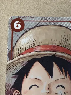 One Piece TCG 25th Premium Collection Alt Art Monkey.D.Luffy P-001 Promo Card NM - Image 2
