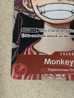 One Piece TCG 25th Premium Collection Alt Art Monkey.D.Luffy P-001 Promo Card NM - Image 4