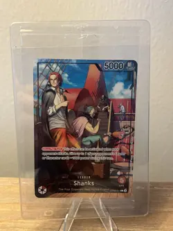 Shanks (2025 PSA Magazine Promo) OP09-001 One Piece Promotion Cards Foil - Image 1