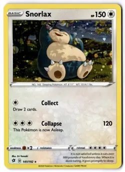 Snorlax - (Cosmos Holo) Promo Miscellaneous Cards & Products 141/192 NM - Image 1