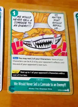 2x ONE PIECE ENGLISH CARD GAME CARTE PRE RELEASE OP08-038 EN MINT - Image 1