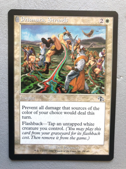 Mtg Carte Magic Judgment Prismatic Strands English NM/LP - Image 1