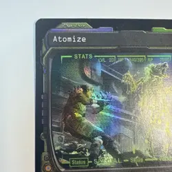 Foil Atomize Showcase Foil x1 Universes Beyond Fallout MTG NM - Image 2