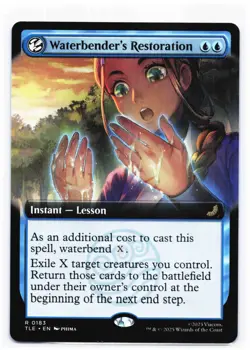 Waterbender's Restoration (Extended Art) R Avatar 183 NM - Image 1