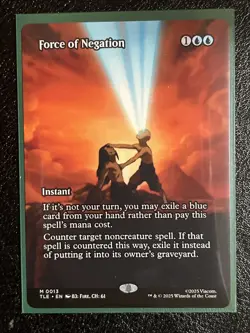 Force of Negation Borderless Avatar The Last Airbender Regular - Image 1
