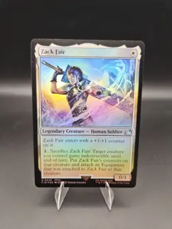 Zack Fair #45 (Foil) (NM) Final Fantasy FIN Magic MTG - Image 1