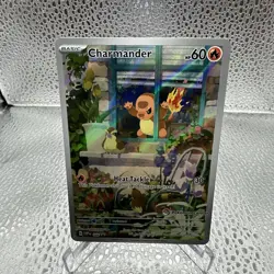 Pokemon Obsidian Flames Charmander SVP 044 Promo Pokemon Center Exclusive - Image 1