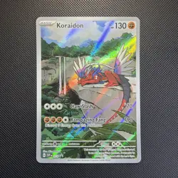 Koraidon SVP14 Black Star Promo Pokemon Card Near Mint Condition - Image 1