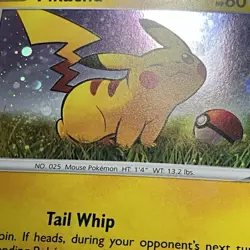 Pikachu Pokemon SWSH039 Sword And Shield Black Star Promo NM MInt - Image 4