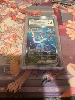 POKEMON CHINESE VAPOREON VMAX CGC 7.5 CSHC EEVEE Advanced GIFT BOX PROMO - Image 1