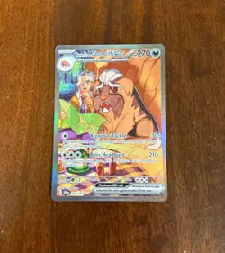 Pokemon Arven's Mabostiff EX 235/182 Destined Rivals Special Illustration NM - Image 1