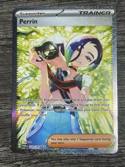 Perrin 220/167 Twilight Masquerade Special Illustration Rare Pokemon TCG NM - Image 1