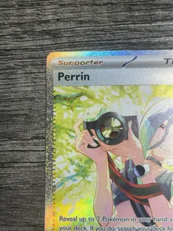 Perrin 220/167 Twilight Masquerade Special Illustration Rare Pokemon TCG NM - Image 3