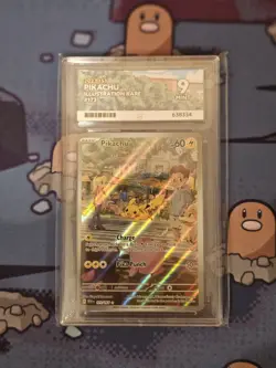 Pikachu 173/165 | Scarlet Violet 151 | IR | Pokemon TCG | Grade 9 - Image 1