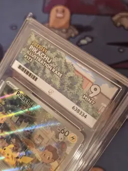 Pikachu 173/165 | Scarlet Violet 151 | IR | Pokemon TCG | Grade 9 - Image 3