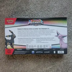 Pokemon TCG: Prismatic Evolutions Premium Figure Collection Factory Sealed Box - Image 2