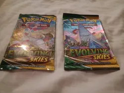 Pokemon TCG Evolving Skies - Booster Pack Set Of 2 - Brand New - Image 2