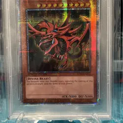 2023 Yu-Gi-Oh! LC01 3 Egyptian God Set QCSE- Attribute Error (ITA) All PSA 10 - Image 5