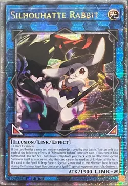 Silhouhatte Rabbit (Quarter Century Secret Rare) - 1st Edition - INFO-EN052 -... - Image 1