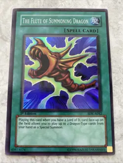 Yugioh - The Flute of Summoning Dragon - SDK-A042 - Super Rare 1st Edition - Image 1