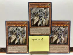 x3 Dogmatika Fleurdelis, The Knighted Common 3x SDAZ-EN006 (Light Play 1st Ed) - Image 1