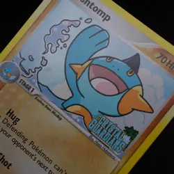 Marshtomp STAMPED 38/100 EX Crystal Guardians Rev Holo Played PL - Pokemon Card - Image 2