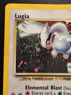 Lugia 9/111 Neo Genesis WoTC Pokemon Card Holo Foil Rare HP - Image 3