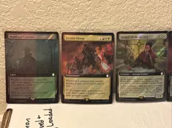 MTG Fallout MTG(PIP) Lot Of 18 Extended Art Surge Foil Rare Cards - Image 2