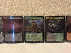MTG Fallout MTG(PIP) Lot Of 18 Extended Art Surge Foil Rare Cards - Image 3