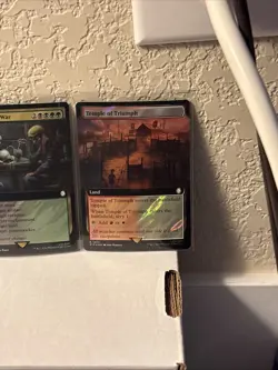 MTG Fallout MTG(PIP) Lot Of 18 Extended Art Surge Foil Rare Cards - Image 4