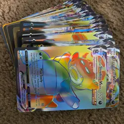 Pokemon TCG Sword & Shield VMAX Full Art Holo Card Lot 80 Galarian Slowking - Image 2