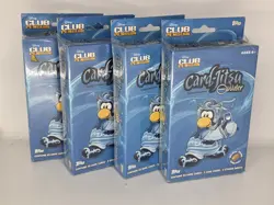 Topps Disney Club Penguin Card Jitsu Water lot of 4 packs - Image 1