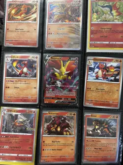 Pokemon Tcg Card Binder Collection Vintage & Modern With Holos Over 140 Cards - Image 4