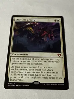 Starfield of Nyx #840 Commander Masters Regular Mythic - Image 1