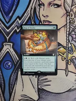 1x Bag of Tricks Extended Art - NM/M AFC MTG Magic - Image 1