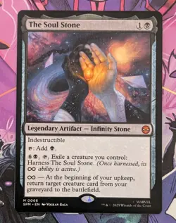 MTG Marvel's Spider-Man Mythic THE SOUL STONE NM - Image 1