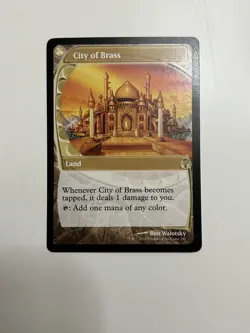 Magic The Gathering City Of Brass Mystery Booster 2 Future Sight MTG - Image 3