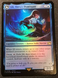 Jill, Shiva's Dominant - Foil - FIN - MTG - EN - NM - 0058 - Image 1