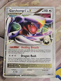 Garchomp C LV.X DP46 Holo Diamond and Pearl Promo Pokemon TCG MP - Image 1
