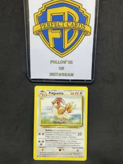 POKEMON SET BASE UNLIMITED PIDGEOTTO NONHOLO 22/102 PL/PR - Image 1