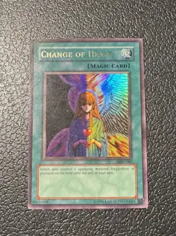 Yu-Gi-Oh! Change of Heart MRD-060 Unlimited Ultra Rare MP - Image 1