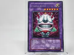 YuGiOh Ojama King DR3-EN034 Dark Revelation Unlimited Rare LP - Image 1